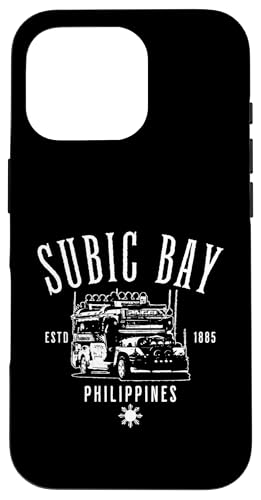 Subic Bay Philippines Estd 1885 Vintage-Design Hülle für iPhone 16 Pro von Jeff Hobrath