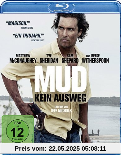 Mud - Kein Ausweg [Blu-ray] von Jeff Nichols