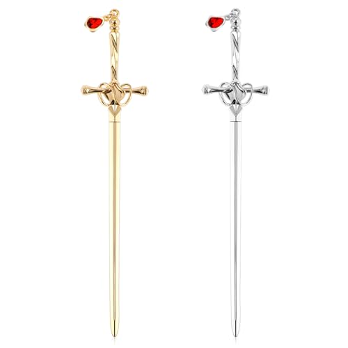 Jeffdad 2 Stück Metall Lesezeichen, Mini Schwert Lesezeichen Retro Lesezeichen Personalisierte Bookmark für Leseliebhaber Vintage Lesezeichen Geschenk für Frauen Männer Studenten Jeffdad 2 Stück Metall Lesezeichen, Mini Schwert Lesezeichen Retro Lesezeichen Personalisierte Bookmark für Leseliebhaber Vintage Lesezeichen Geschenk für Frauen Männer Studenten von Jeffdad