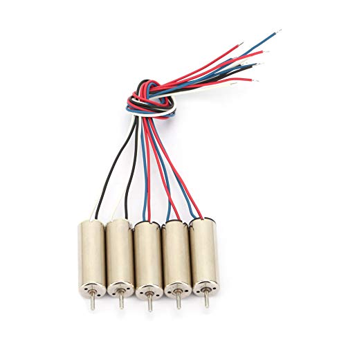 5 Stück Hochgeschwindigkeits-Großtorsion, Modellflugzeug, Quadrocopter 716 Kernloser Motor 5 Stück 24000 U/min Kernloser Motor Kernloser 4-Achsen-Motor 24000 U/min Starker von Jeffergarden