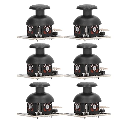 6 Sätze Joystick-Sensor Spiel-Joystick-Sensor, Spielsteuerungsmodul Joystick-Modul Joystick-Sensor-Controller-Modul X Y Doppelachsen-Ersatzset-Kit KY-023 6 Sätze Joystick-Sensor Spiel-Joystick-Sensor, Spielsteuerungsmodul Joystick-Modul Joystick-Sensor-Controller-Modul X Y Doppelachsen-Ersatzset-Kit KY-023 von Jeffergarden
