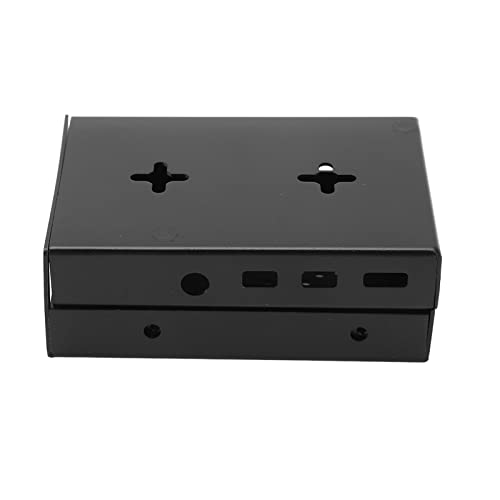 Aluminiumlegierung Gehäuse für Hülle für, Gehäuse Himbeer -Pi -Himbeer 4B Aluminium Kühlkörper Komplette Schalenschutzgehäuse 3,54 X 2,36 X (Black) von Jeffergarden