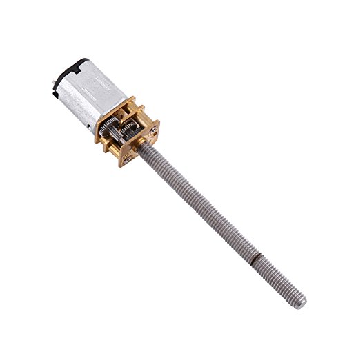 DC 12 V 400 U/Min Mikromotor mit Getriebe 16mm Elektromotorschraube Reduziermotor für Elektronische Türschlösser von Jeffergarden