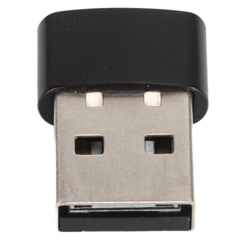 Jeffergarden USB-Maus-Jiggler, 2 Modi, Hält den Bildschirm Aktiv, Maus-Mover für Spiel-Meeting-Präsentation – Aluminiumlegierung (Black) von Jeffergarden
