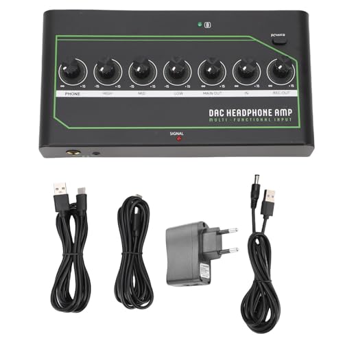 Kopfhörerverstärker Mini -Kopfhörer -Splittervermesser Digital Bis Analogwandler 3,5 Mm Stereo Optischer Koaxial BT Links Right Channel Input (EU-Stecker) von Jeffergarden