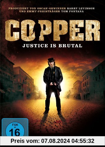 Copper - Justice Is Brutal. Staffel Eins [3 DVDs] von Jeffrey Woolnough