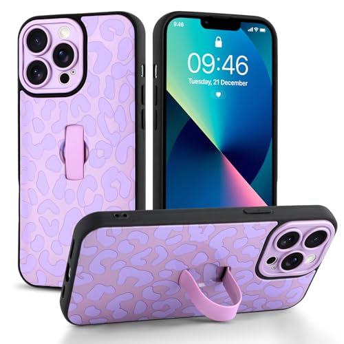 Jefonha Schutzhülle für iPhone 13 Pro Max mit Finger-Handschlaufe, Kickstand, trendige, coole Leaopard-Geparden-Druck-Handyhülle für Damen und Herren, vollständiger Kameraschutz, stoßfeste Schutzhülle Jefonha Schutzhülle für iPhone 13 Pro Max mit Finger-Handschlaufe, Kickstand, trendige, coole Leaopard-Geparden-Druck-Handyhülle für Damen und Herren, vollständiger Kameraschutz, stoßfeste Schutzhülle von Jefonha
