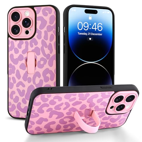 Jefonha Schutzhülle für iPhone 14 Pro Max mit Finger-Handschlaufe, Kickstand, trendige, coole Leaopard-Geparden-Druck, Handyhülle für Damen und Herren, vollständiger Kameraschutz, stoßfeste Jefonha Schutzhülle für iPhone 14 Pro Max mit Finger-Handschlaufe, Kickstand, trendige, coole Leaopard-Geparden-Druck, Handyhülle für Damen und Herren, vollständiger Kameraschutz, stoßfeste von Jefonha