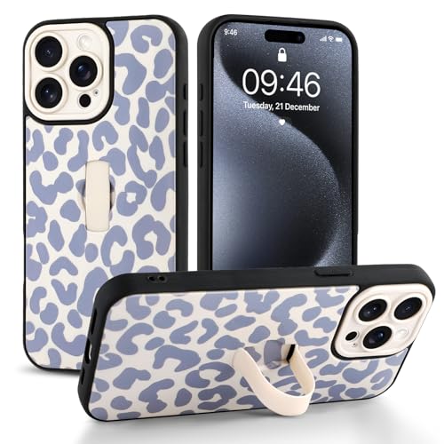 Jefonha Schutzhülle für iPhone 15 Pro Max mit Finger-Handschlaufe, Kickstand, trendige, coole Leaopard-Geparden-Druck, Handyhülle für Damen und Herren, vollständiger Kameraschutz, stoßfeste Jefonha Schutzhülle für iPhone 15 Pro Max mit Finger-Handschlaufe, Kickstand, trendige, coole Leaopard-Geparden-Druck, Handyhülle für Damen und Herren, vollständiger Kameraschutz, stoßfeste von Jefonha