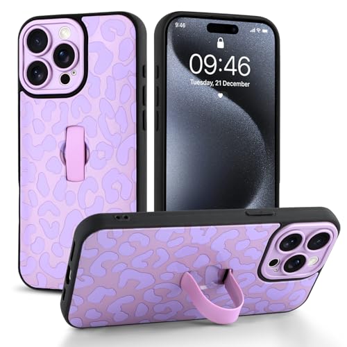 Jefonha Schutzhülle für iPhone 15 Pro Max mit Finger-Handschlaufe, Kickstand, trendige, coole Leaopard-Geparden-Druck-Handyhülle für Damen und Herren, vollständiger Kameraschutz, stoßfeste Schutzhülle Jefonha Schutzhülle für iPhone 15 Pro Max mit Finger-Handschlaufe, Kickstand, trendige, coole Leaopard-Geparden-Druck-Handyhülle für Damen und Herren, vollständiger Kameraschutz, stoßfeste Schutzhülle von Jefonha