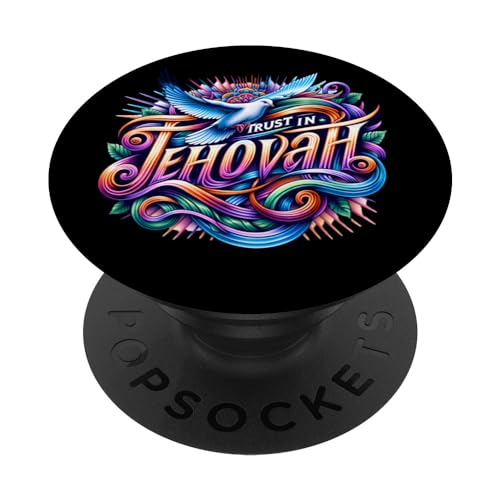 Jehovah's Witness Trust In Jehovah JW ORG JW PopSockets mit austauschbarem PopGrip von Jehovah Witnesses Gifts Pioneer Gifts JW Gift Shop