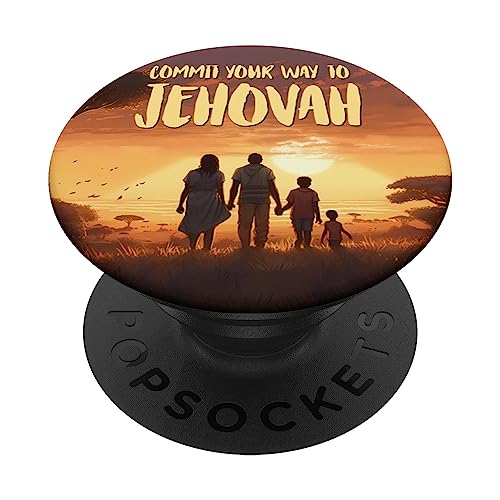 Jehovahs Witness 2023 Convention Commit Your Way JW ORG JW PopSockets mit austauschbarem PopGrip von Jehovah Witnesses Gifts Pioneer Gifts JW Gift Shop