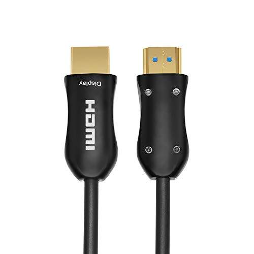 Jeirdus Glasfaser-HDMI-Kabel – ARC HDMI2.0 18 Gpbs 4 K @ 60 4:4:4 – PET-Geflochtenes Kabel und vergoldete Stecker, unterstützt 4K, UHD 2160p, HD 1080p, 3D, Xbox 360, PS4, Computer 25meters Jeirdus Glasfaser-HDMI-Kabel – ARC HDMI2.0 18 Gpbs 4 K @ 60 4:4:4 – PET-Geflochtenes Kabel und vergoldete Stecker, unterstützt 4K, UHD 2160p, HD 1080p, 3D, Xbox 360, PS4, Computer 25meters von Jeirdus