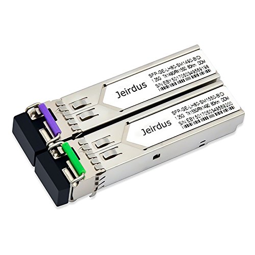 Jeirdus 1.25G SFP Transceiver Modul For Open switch SFP-WDM: 80km von Jeirdus