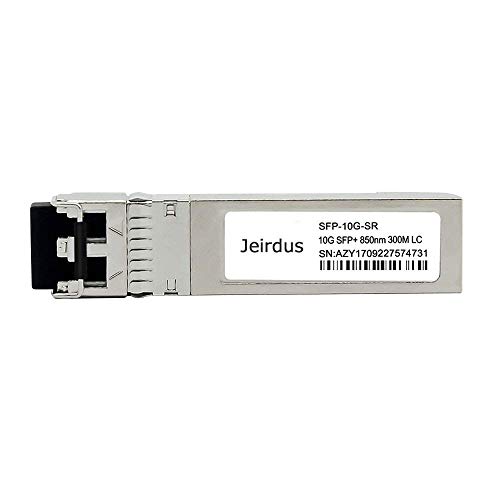 Jeirdus 10G SFP+ Modul 10 Gigabit Transceiver 10 GBase-SR: 300 m. For Cisco von Jeirdus