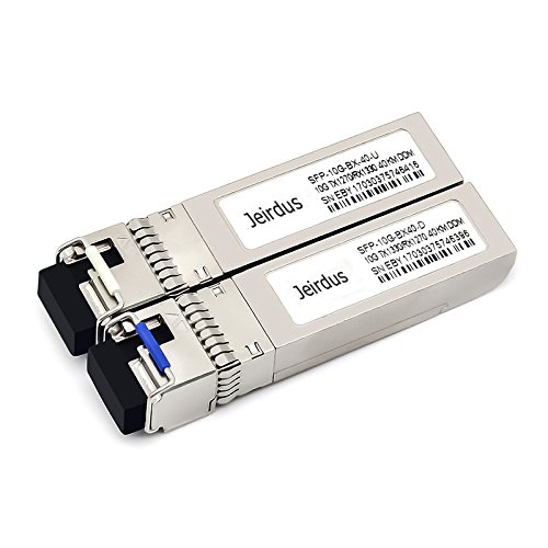 Jeirdus 10G SFP+ Modul 10 Gigabit Transceiver SFP+BIDI: 40 km For Netgear von Jeirdus