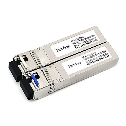 Jeirdus 10G SFP+ Modul 10 Gigabit Transceiver SFP + BIDI: 20 km For Dell von Jeirdus