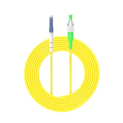 Jeirdus Optisches Patchkabel (Patchkabel, Single-Mode, 9/125) 3.3ft/1Meter LC/PC-FC/APC von Jeirdus