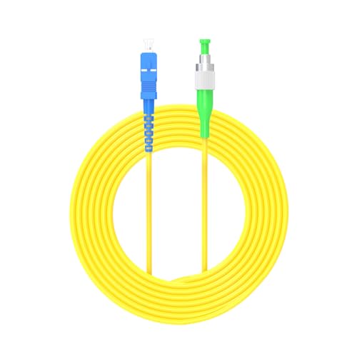 Jeirdus Optisches Patchkabel (SC/PC auf FC/APC), 2 m von Jeirdus