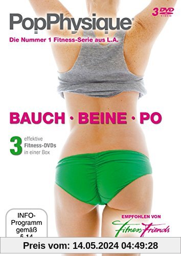 PopPysique - Bauch, Beine, Po [3 DVDs] von Jennifer Williams