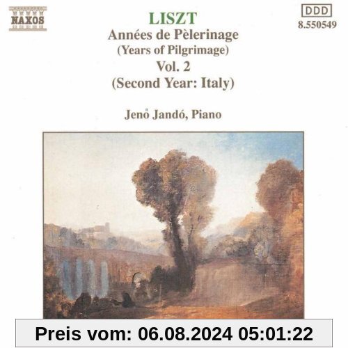 Liszt Annees de Pelerinage2 von Jenö Jando