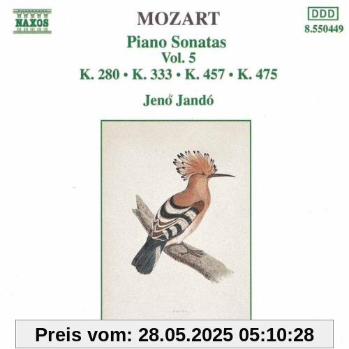 Mozart: Klaviersonaten Vol. 5 von Jenö Jando