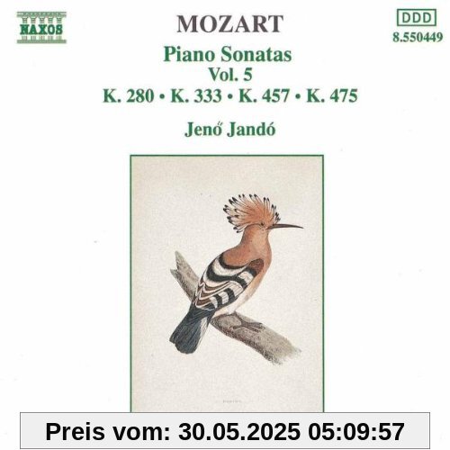 Mozart: Klaviersonaten Vol. 5 von Jenö Jando