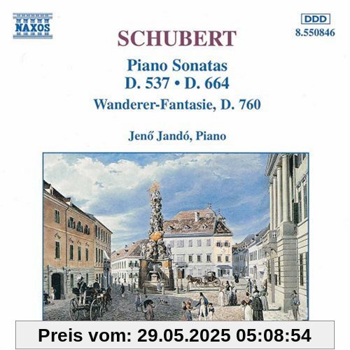 Schubert Klaviersonate und Fantasie Jando von Jenö Jando