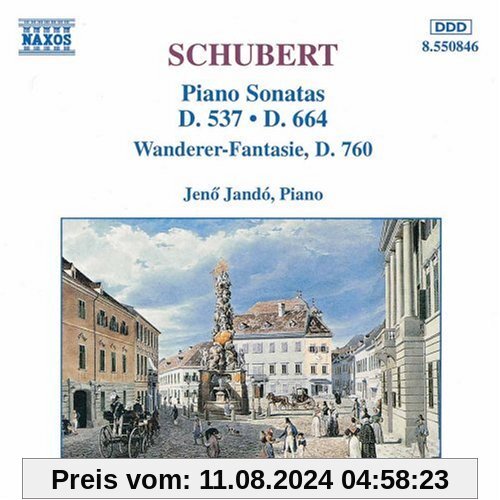 Schubert Klaviersonate und Fantasie Jando von Jenö Jando