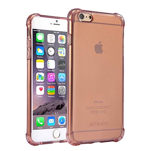 Jenuos iPhone 6 Plus / 6S Plus Hülle Handyhüllen, Handyhülle Schutzhülle Silikon Transparent Durchsichtige TPU Bumper Case Cover für iPhone 6S Plus / 6 Plus 5.5"(6P-TPU-RE) von Jenuos