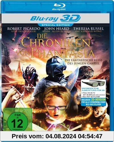 Die Chroniken von Phantasia - Die fantastische Reise des Jungen Gabriel (Real 3D Blu-ray) von Jeremiah Sayys