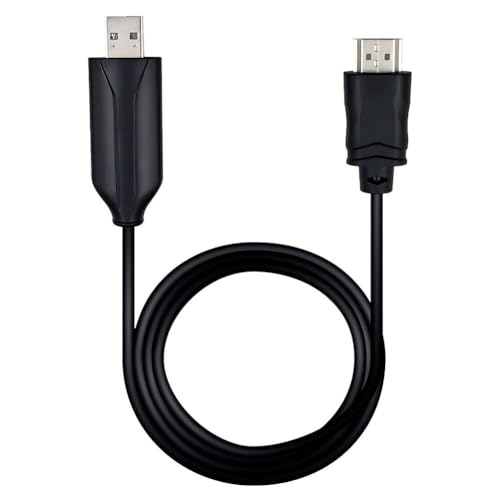 Jerilla USB auf HDMI Konverter mit Chip 1.5m USB 3.0 zu HDMI zu 1080p 60hz Video zu Audio Adapter Kabel Geeignet für HDTV PC Monitor Projektor von Jerilla