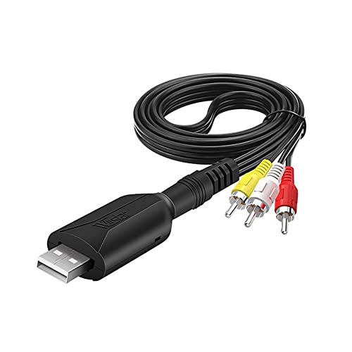 Jerilla Video-Erfassungskarte Kabel, USB2.0 Videoschnittkarten RCA zu USB Audio Video Aufnahme Grabber VHS DVD zu Digital Konverter für PC, Laptop, Windows XP/2000/7/8/10/Vista, Mac OS Jerilla Video-Erfassungskarte Kabel, USB2.0 Videoschnittkarten RCA zu USB Audio Video Aufnahme Grabber VHS DVD zu Digital Konverter für PC, Laptop, Windows XP/2000/7/8/10/Vista, Mac OS von Jerilla
