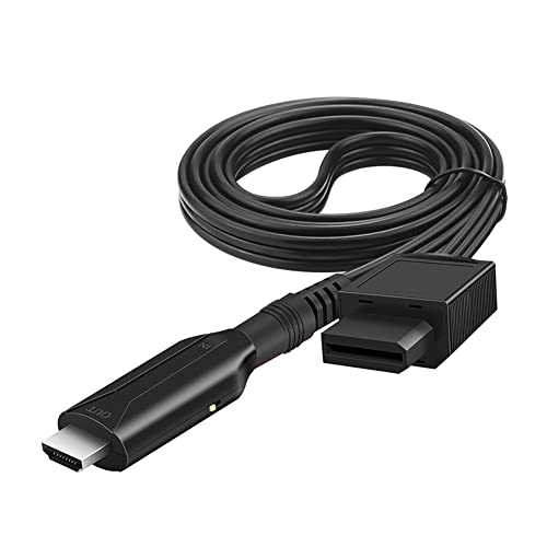 Jerilla Wii zu HDMI Kabel WII zu HDMI Konverter Video Audio HD Anschluss 720P/1080P Adapterkabel Kompatibel mit Nintendo Wii, TV, Monitor, Projektor Jerilla Wii zu HDMI Kabel WII zu HDMI Konverter Video Audio HD Anschluss 720P/1080P Adapterkabel Kompatibel mit Nintendo Wii, TV, Monitor, Projektor von Jerilla