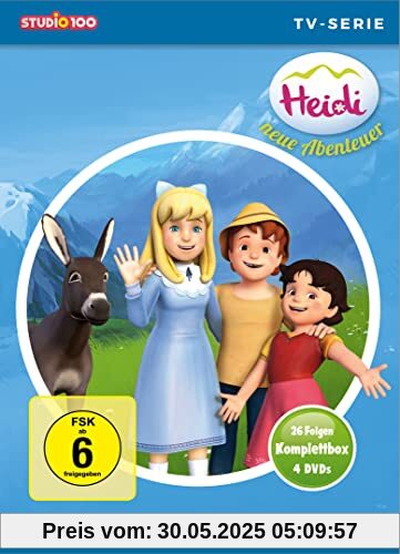 Heidi (CGI) - Staffel 2 - Komplettbox, 26 Folgen [4 DVDs] von Jérôme Mouscadet