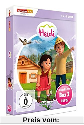 Heidi - Box 2, Folge 11-20 [3 DVDs] von Jérôme Mouscadet