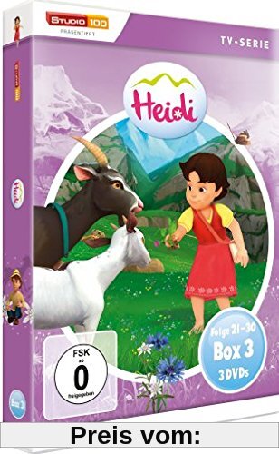 Heidi - Box 3, Folge 21-30 [3 DVDs] von Jérôme Mouscadet
