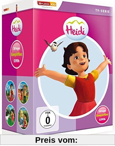 Heidi - Komplettbox, 39 Folgen [12 DVDs] von Jérôme Mouscadet