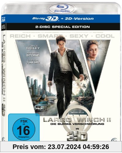 Largo Winch 2 - Die Burma-Verschwörung (inkl. 2D Version) [Blu-ray 3D] [Special Edition] von Jérôme Salle