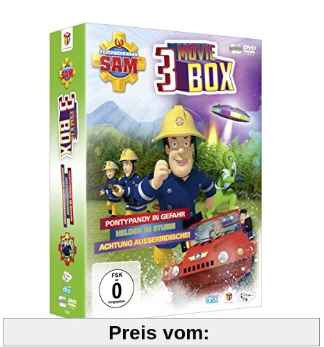 Feuerwehrmann Sam - 3 Movie Box [3 DVDs] von Jerry Hibbert