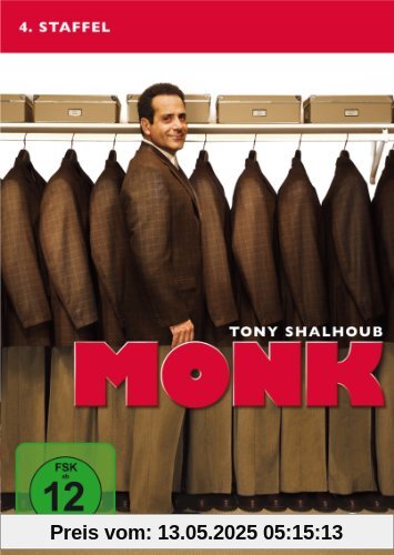 Monk - 4. Staffel [4 DVDs] von Jerry Levine