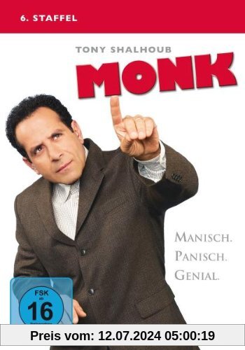 Monk - 6. Staffel [4 DVDs] von Jerry Levine