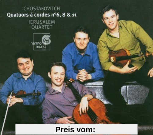 Streichquartette 6,8 & 11 von Jerusalem Quartet