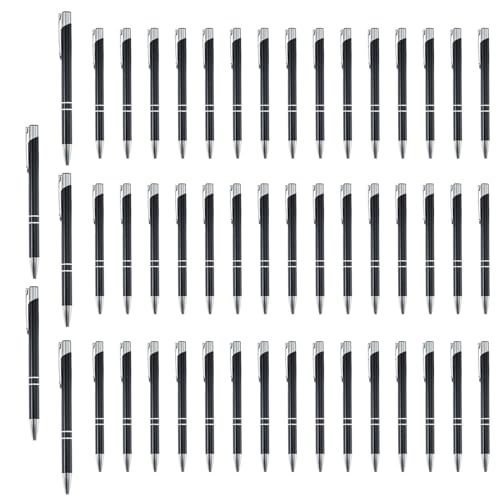 Jeruytgh Metall-Kugelschreiber, 50 Stück Metall Schreibstift, Multifunktional Mode Schreibwaren mit Silber Clip Schreiben Bleistift für Business Elites Studenten Lehrer Profis Täglichen Gebrauch Jeruytgh Metall-Kugelschreiber, 50 Stück Metall Schreibstift, Multifunktional Mode Schreibwaren mit Silber Clip Schreiben Bleistift für Business Elites Studenten Lehrer Profis Täglichen Gebrauch von Jeruytgh