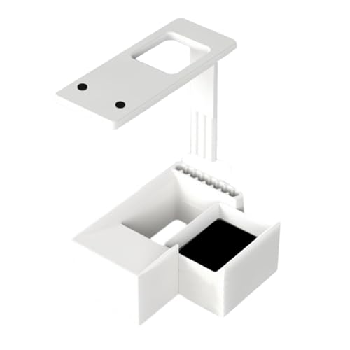 ScanStand Für Handelskarten Für Standardgröße, Tragbarer Scan-Stand, TCG-Zubehörhalter, Eingebauter Telefonsteckplatz, Anti-Slip, 7.17x3.54x7,17 Zoll, Für Kartenabstufungssitzungen von Jeruytgh
