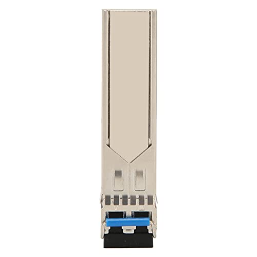 Jerys LC-Gigabit-Modul 1,25 G, Unterstützt DDM 1,25 G SFP-Glasfasermodul, 40 Km Übertragungsentfernung, Einzelfaser, Einzelmodus, 1310 Nm, für Router von Jerys