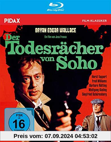 Bryan Edgar Wallace: Der Todesrächer von Soho / Spannender Gruselkrimi mit Starbesetzung + Bonusmaterial (Pidax Film-Klassiker) [Blu-ray] von Jess Frank