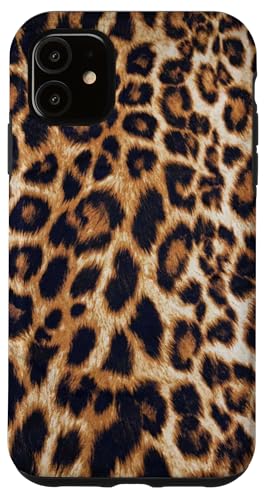 Hülle für iPhone 11 Leoparden-Mädchen von JessiCase