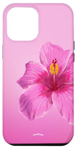 Hülle für iPhone 14 Pro Max INSELBLUMENMÄDCHEN ROSA von JessiCase