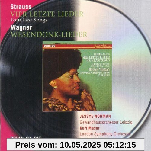 Vier letzte Lieder (R. Strauss), Wesendonk-Lieder (R. Wagner) von Jessye Norman